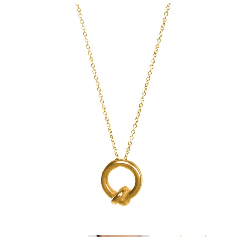 Dogeared Friendship Knot Necklace 39$